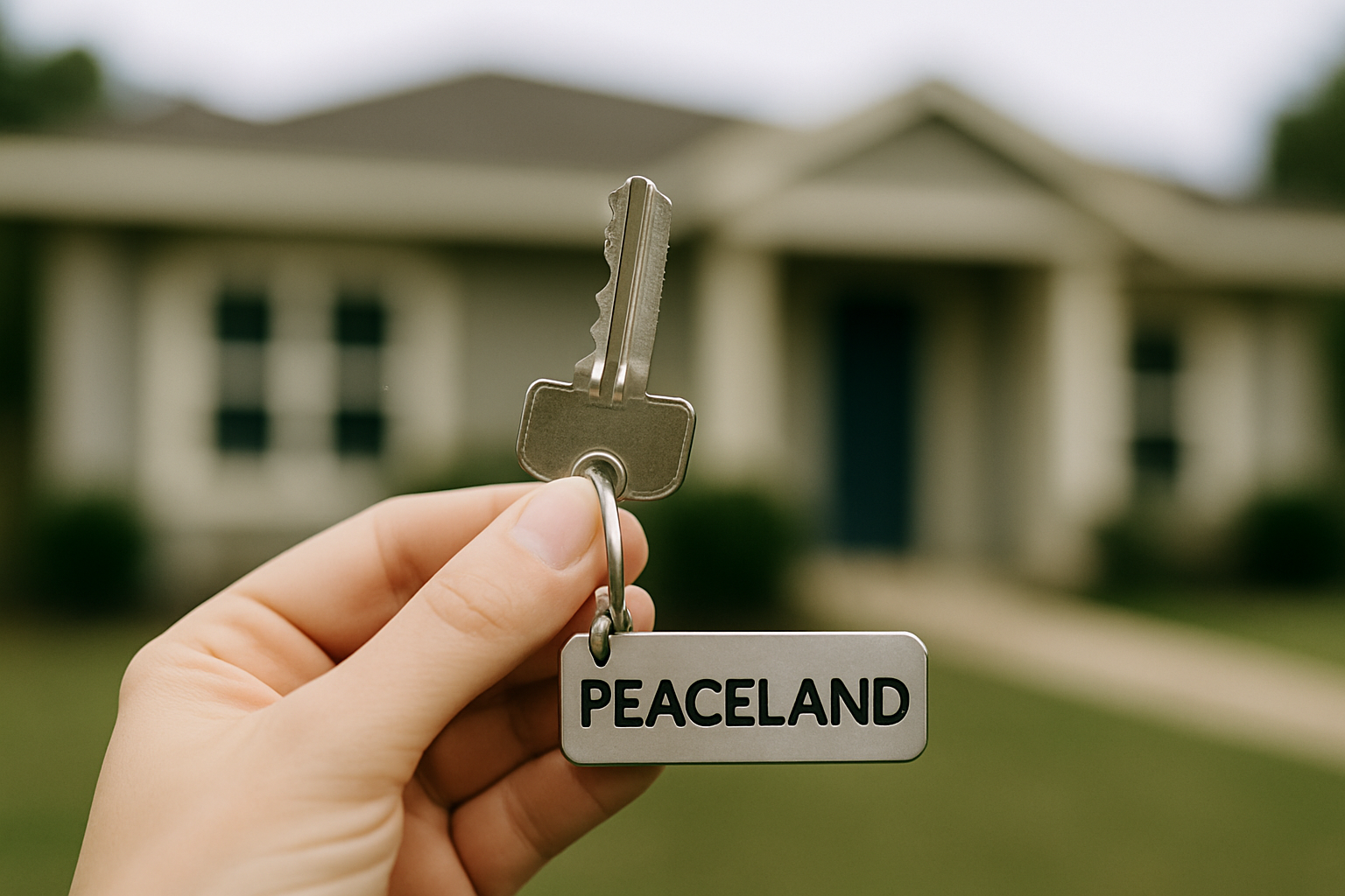 Exterior of a well-kept rental property